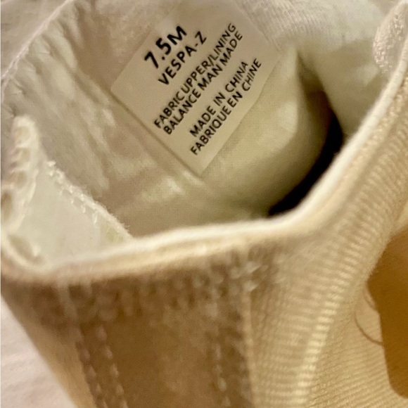 Sincerely Jules High-Top Sneakers in Tan and White - Picture 3 of 4